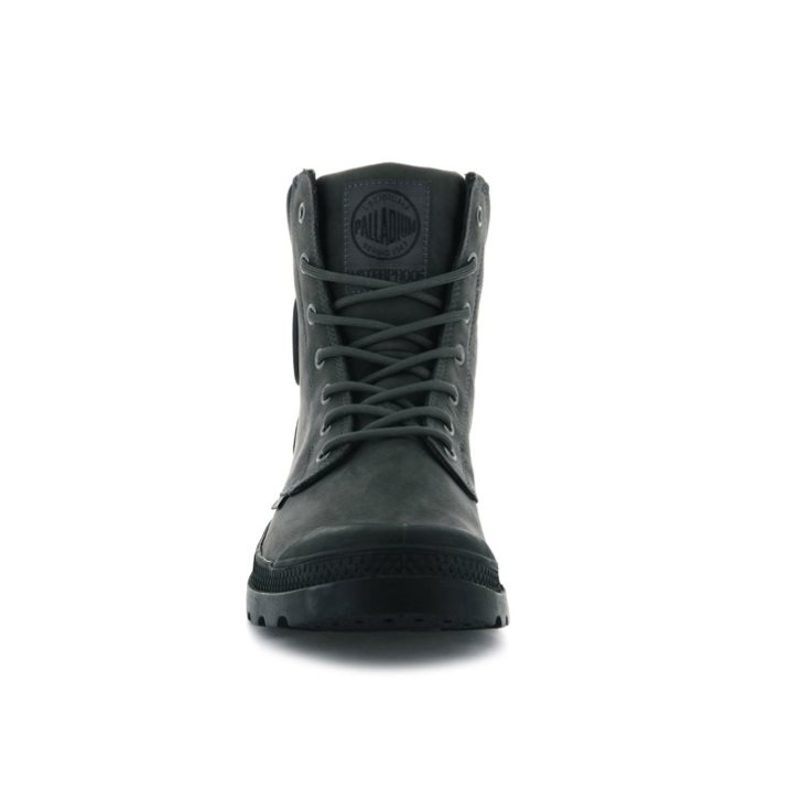 Bottes Palladium Pampa Cuff WP LUX Femme Noir | FR XZP435G